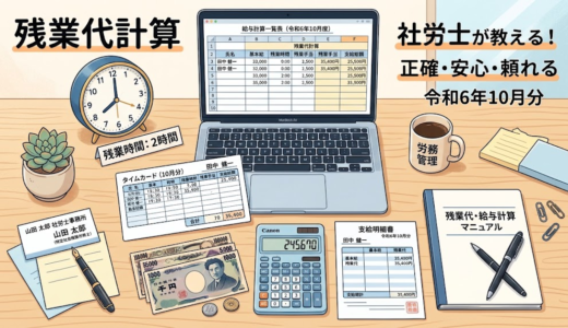 遅刻をした場合の残業の扱いについて